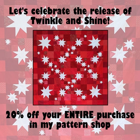 Twinkle and Shine is here and the WHOLE shop is 20% off!