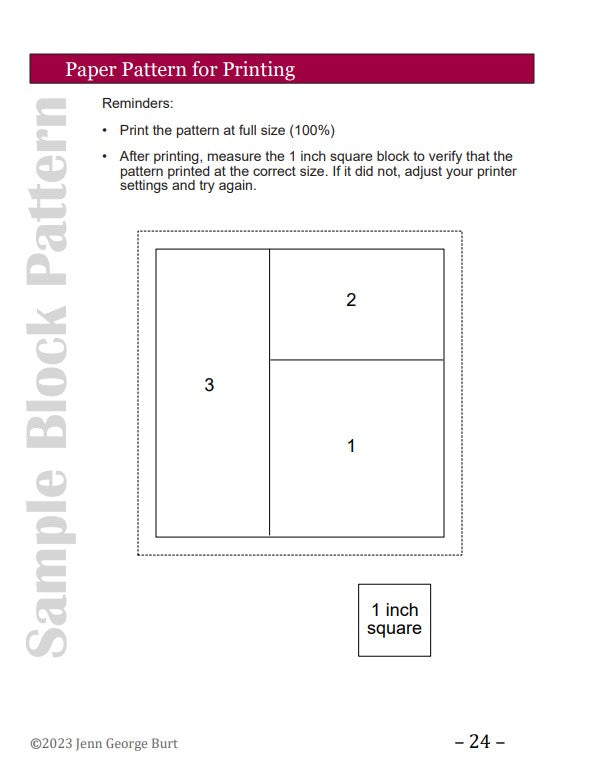 FREE! The Beginner's Guide to Foundation Paper Piecing