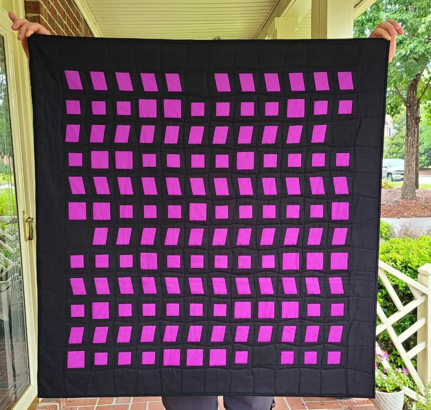 Glitch in the Matrix - a PDF quilt pattern