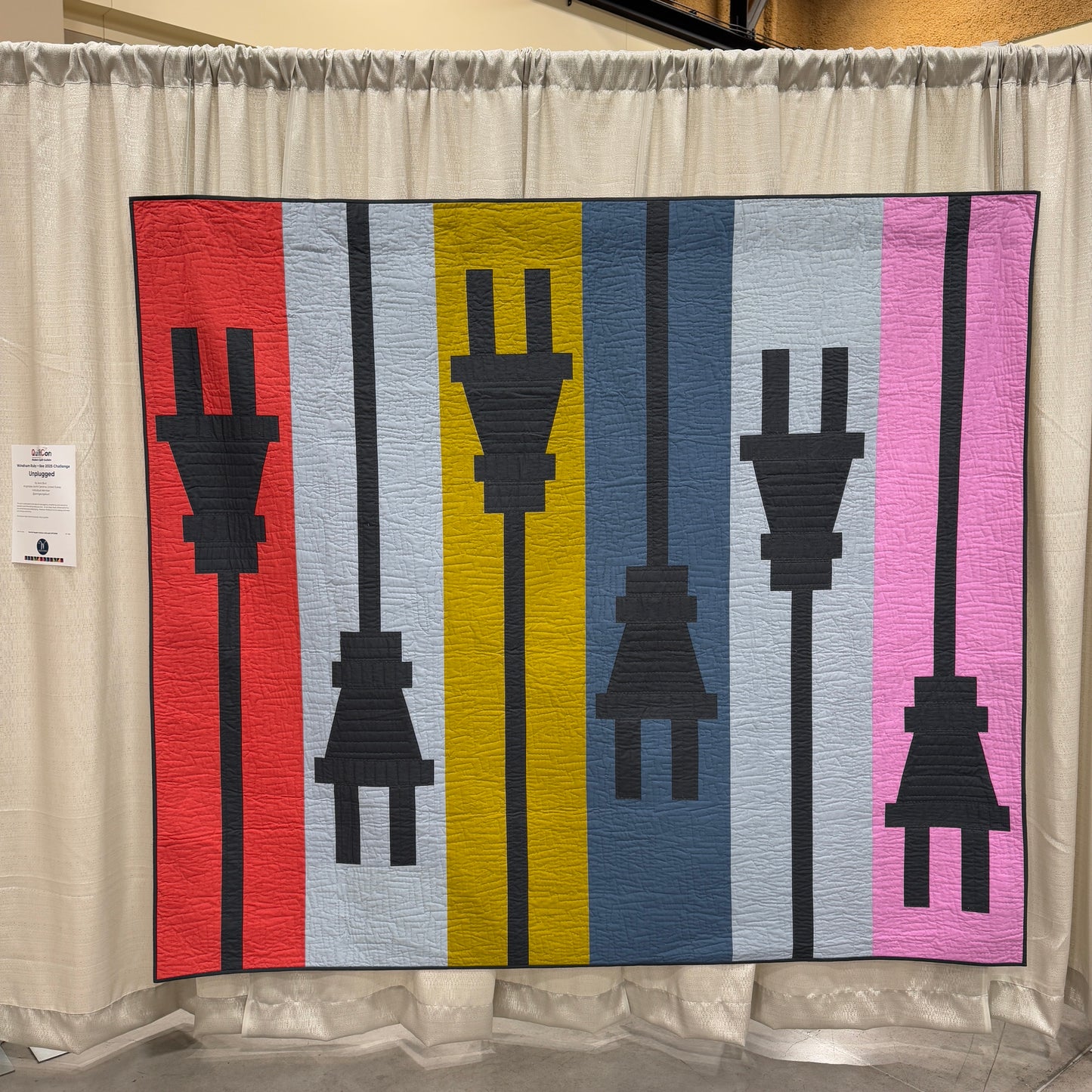 Unplugged - a PDF quilt pattern
