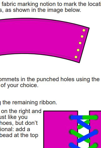 Coffee Corset - a PDF pattern