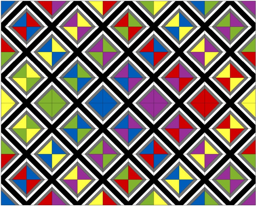 Choose Happy - a PDF quilt pattern