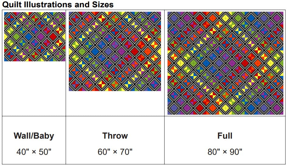 Choose Happy - a PDF quilt pattern