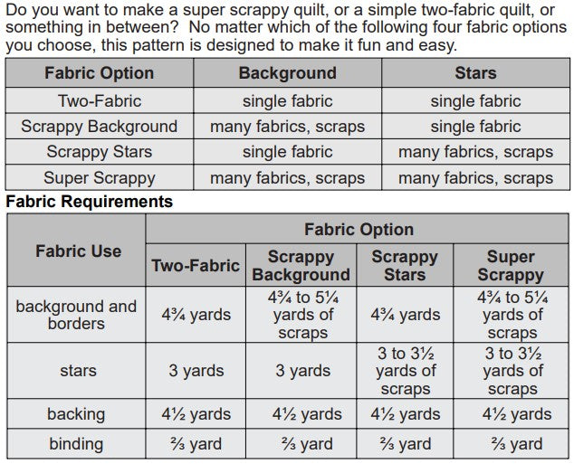 Twinkle and Shine - a PDF quilt pattern