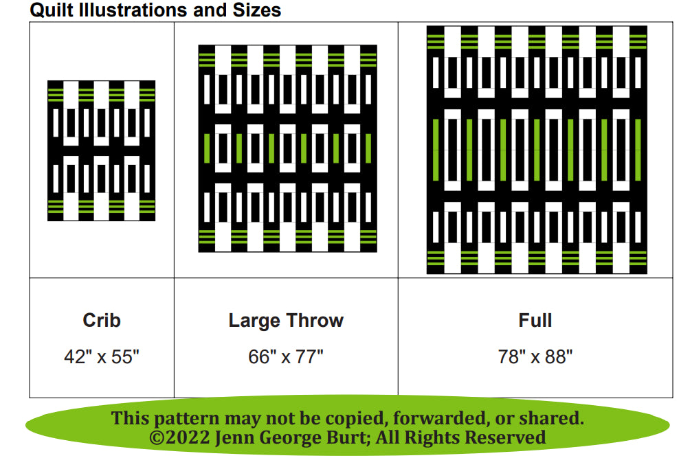 Robot Socks - a PDF quilt pattern